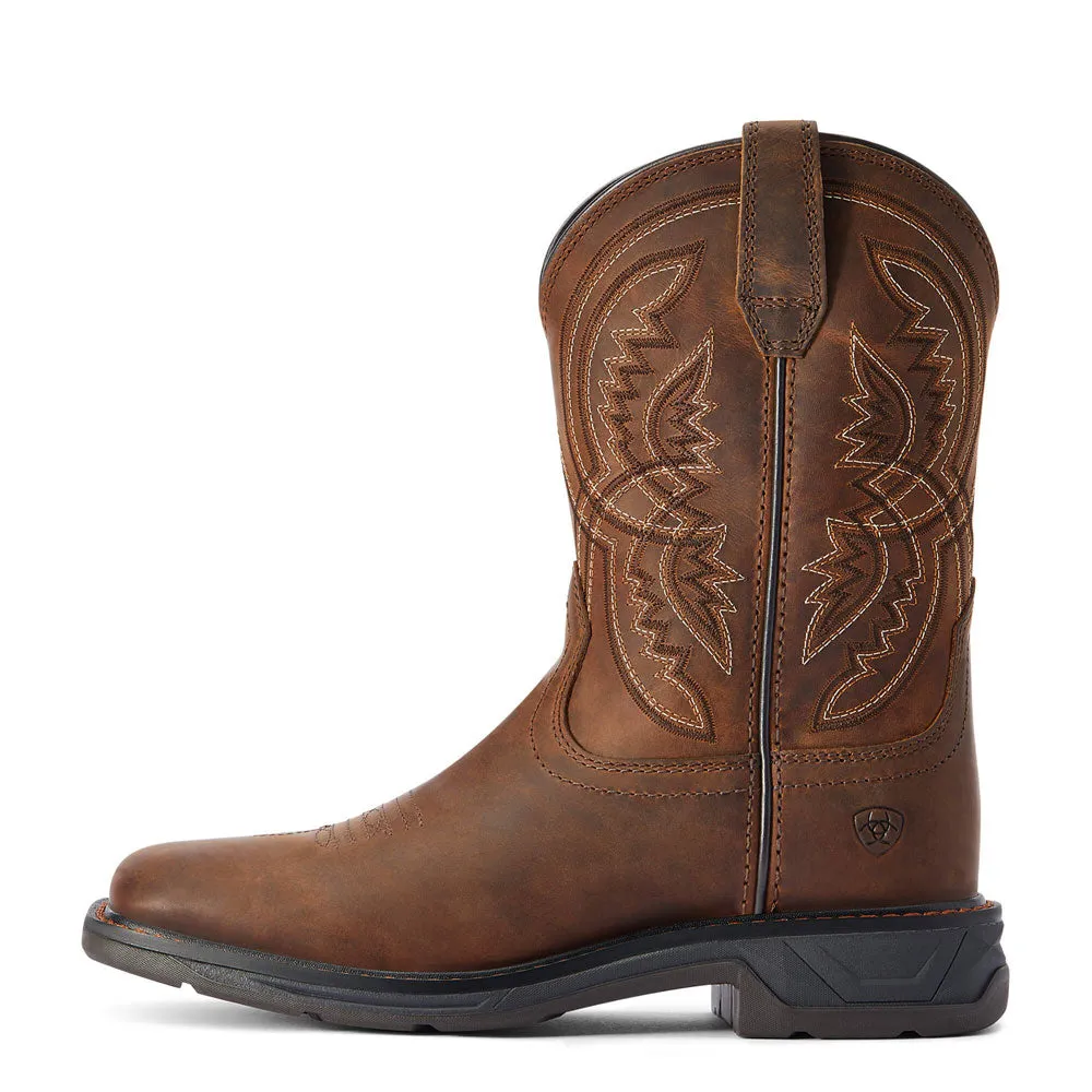 10042412 Ariat Kids Workhog XT Coil Western Cowboy Boots - Dirt Road