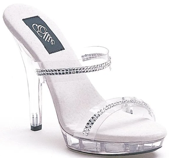 5" Stilleto Rhinestone Mini-Platform (ES-M-Loretta)