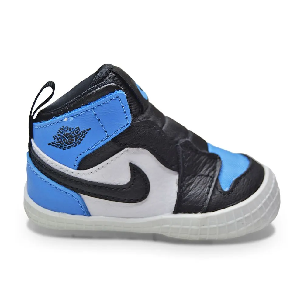 Babies Baby Nike Jordan 1 Crib Bootie "University Blue" UNC