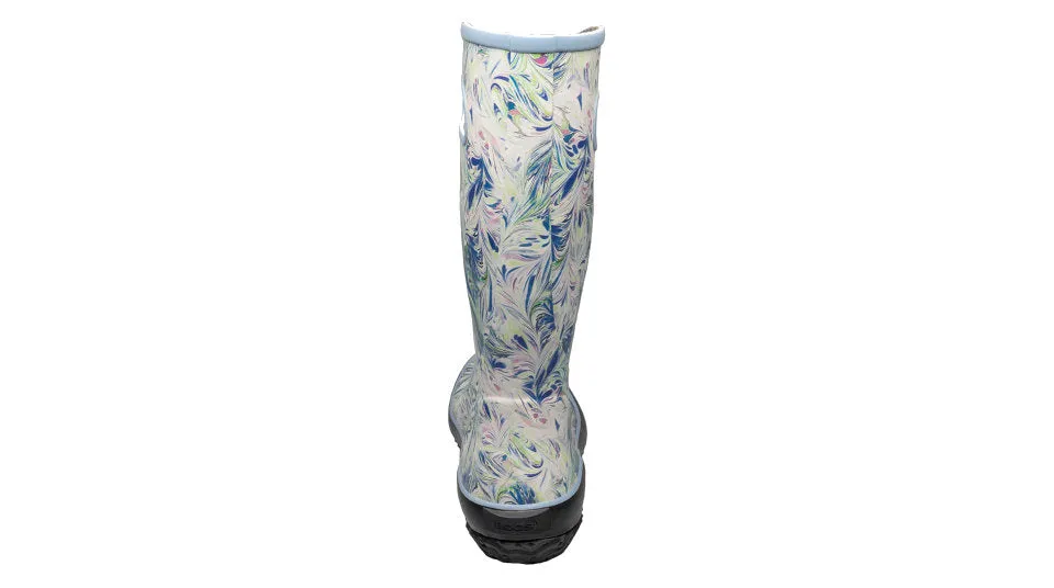 Bogs Women's Rainboot Marble Blue Multi