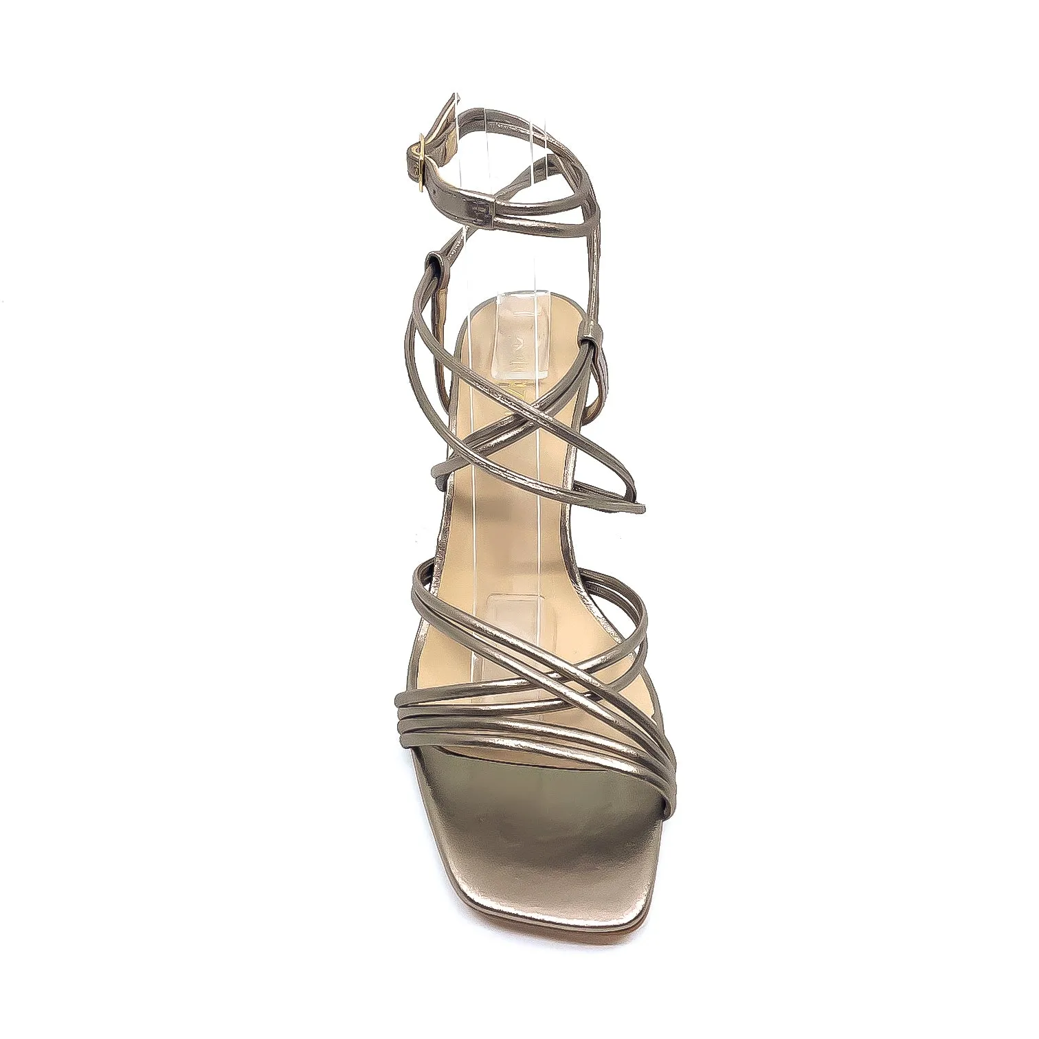 Brazilio 54212 Champagne Heeled Sandal