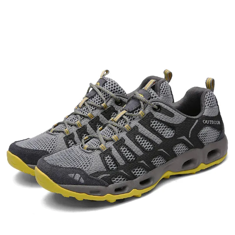 Breathable Hollow Sole Trekking Shoes