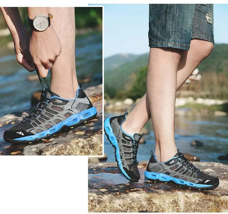 Breathable Hollow Sole Trekking Shoes