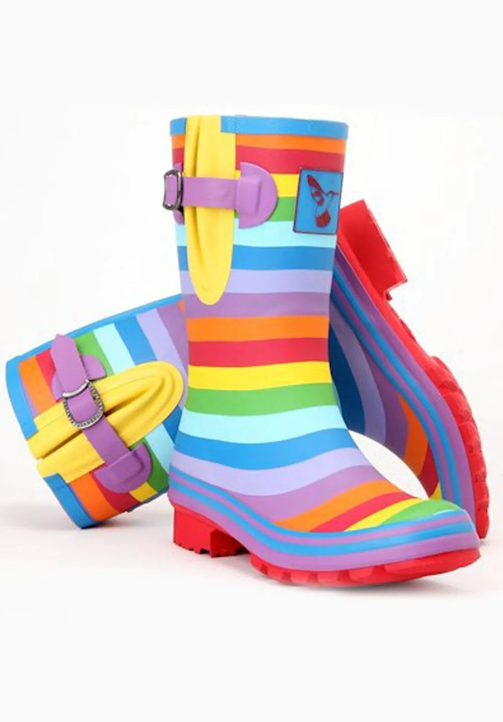 Evercreatures Rainbow Short Wellies