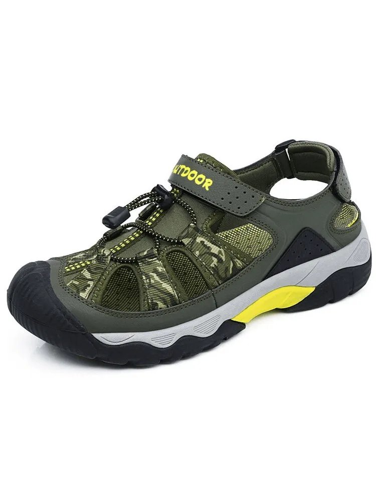 Fashionable Non-Slip Sports Breathable Men's Open Heel Sandals - SF0750