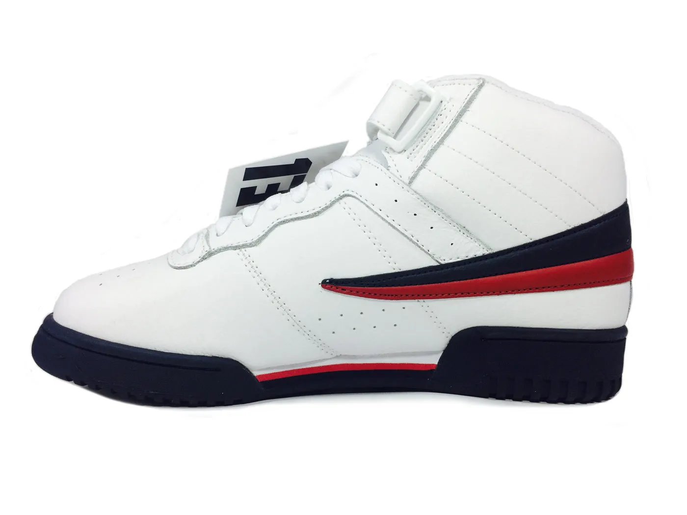 Fila F-13 Mid-Top Sneakers in White