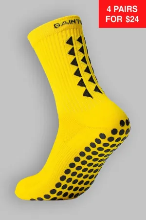 GRIP SOCKS 2.0  MidCalf Length - Yellow