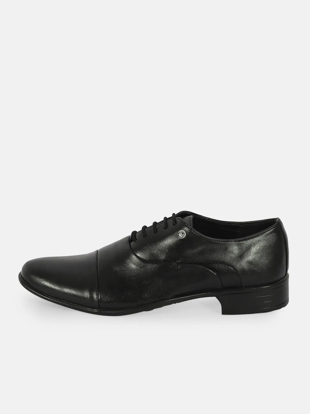 JUMP USA Mens Black Laceup Formal Shoes