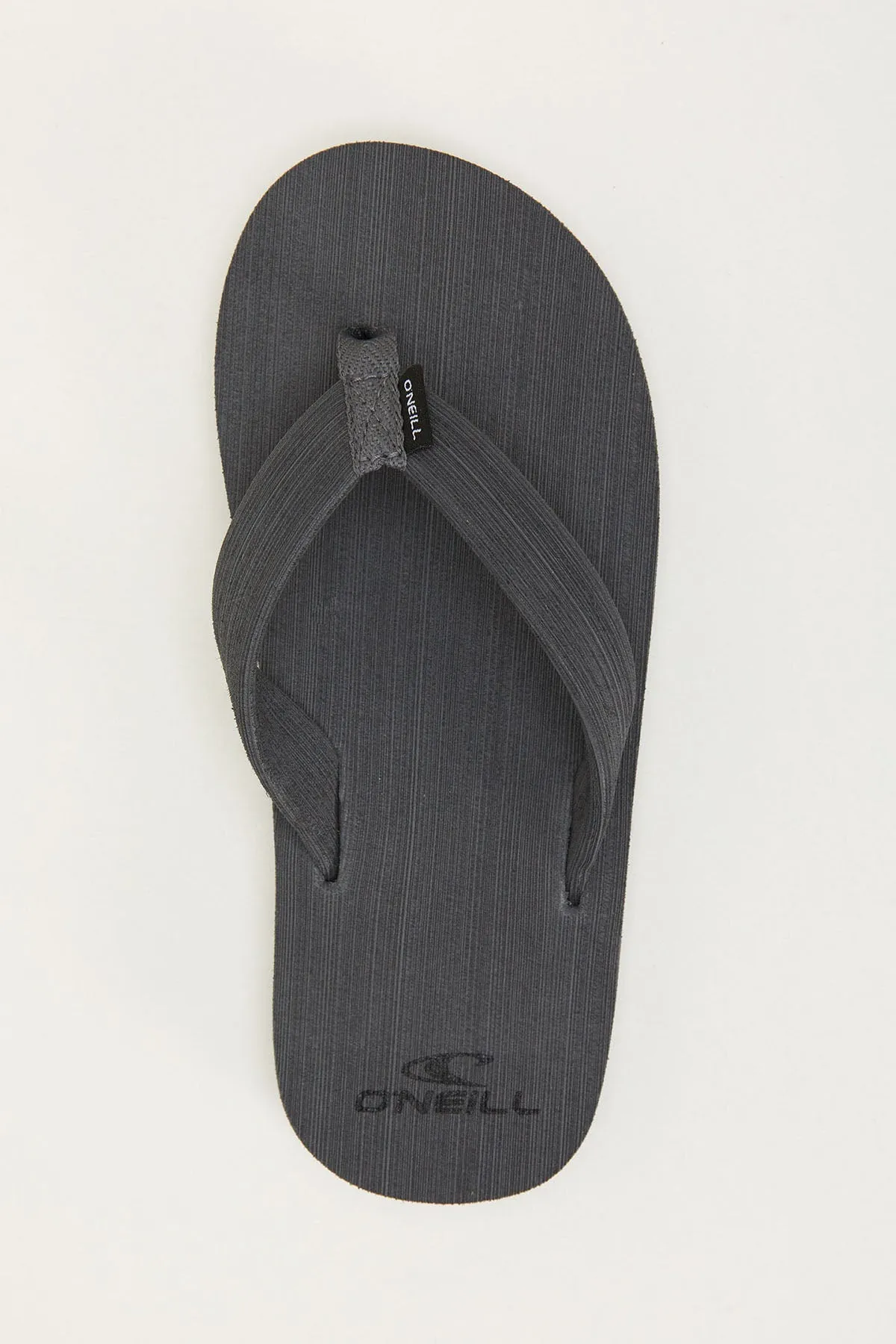 O'Neill Kids Phluff Daddy Boys Flips Flops - Grey (Size 2/3 left)