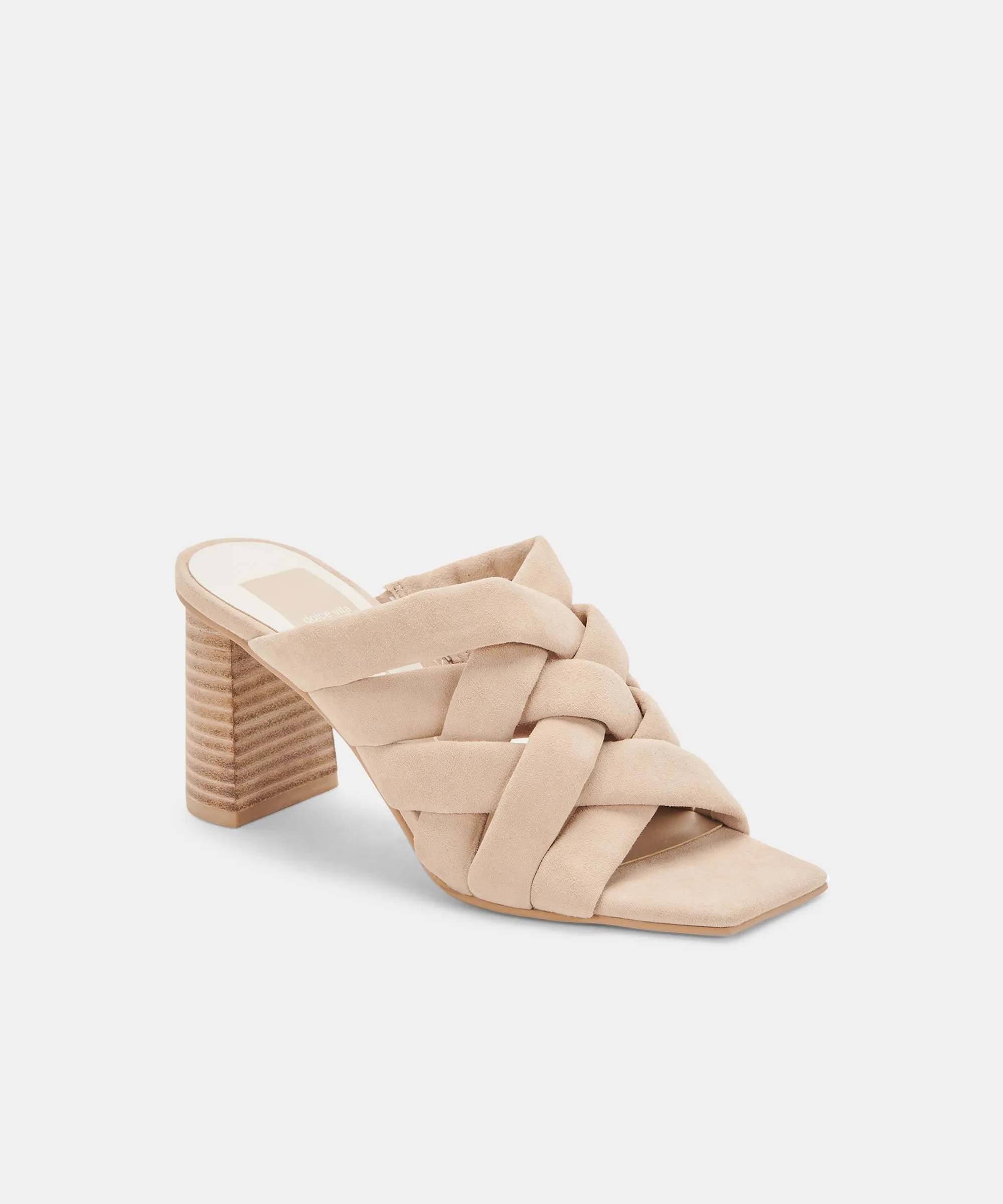 POIRA HEELS DUNE SUEDE re:vita