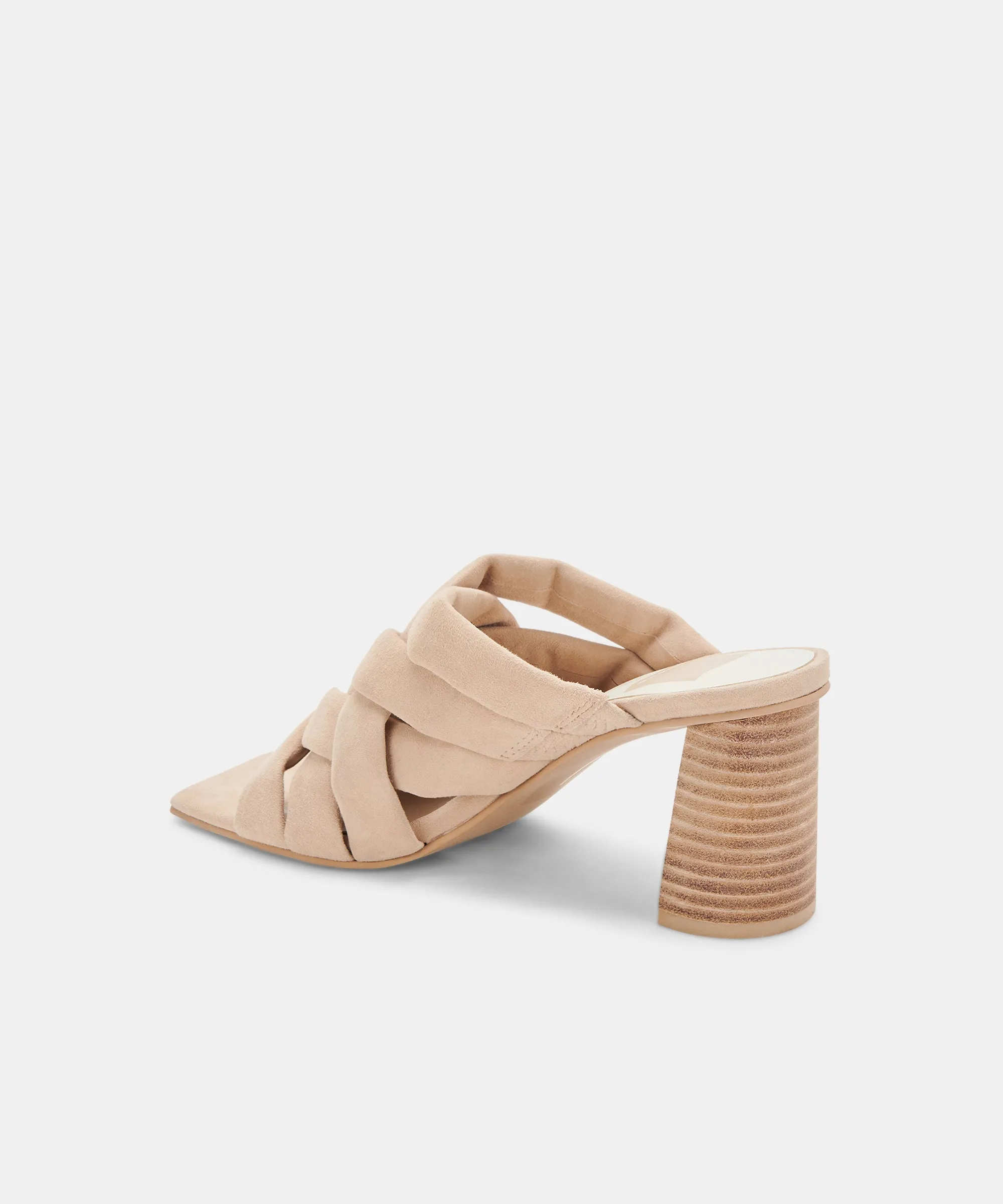 POIRA HEELS DUNE SUEDE re:vita