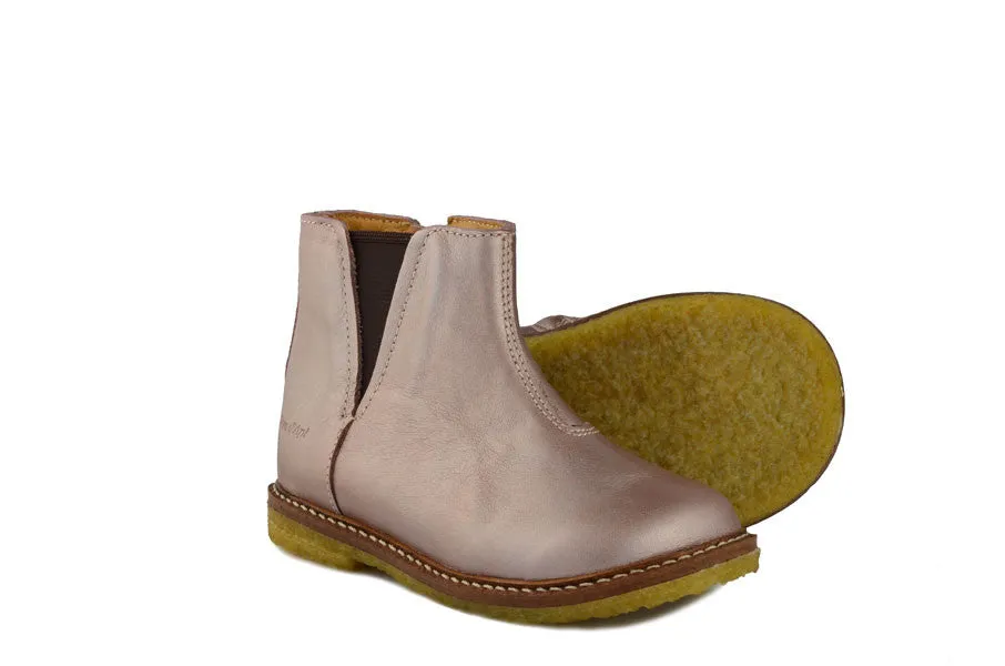 Pom d'Api Girls Blush Pink Chelsea Boot