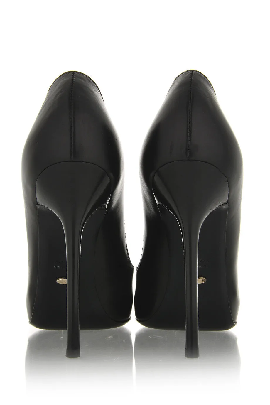 SUSY Black Corset Pumps