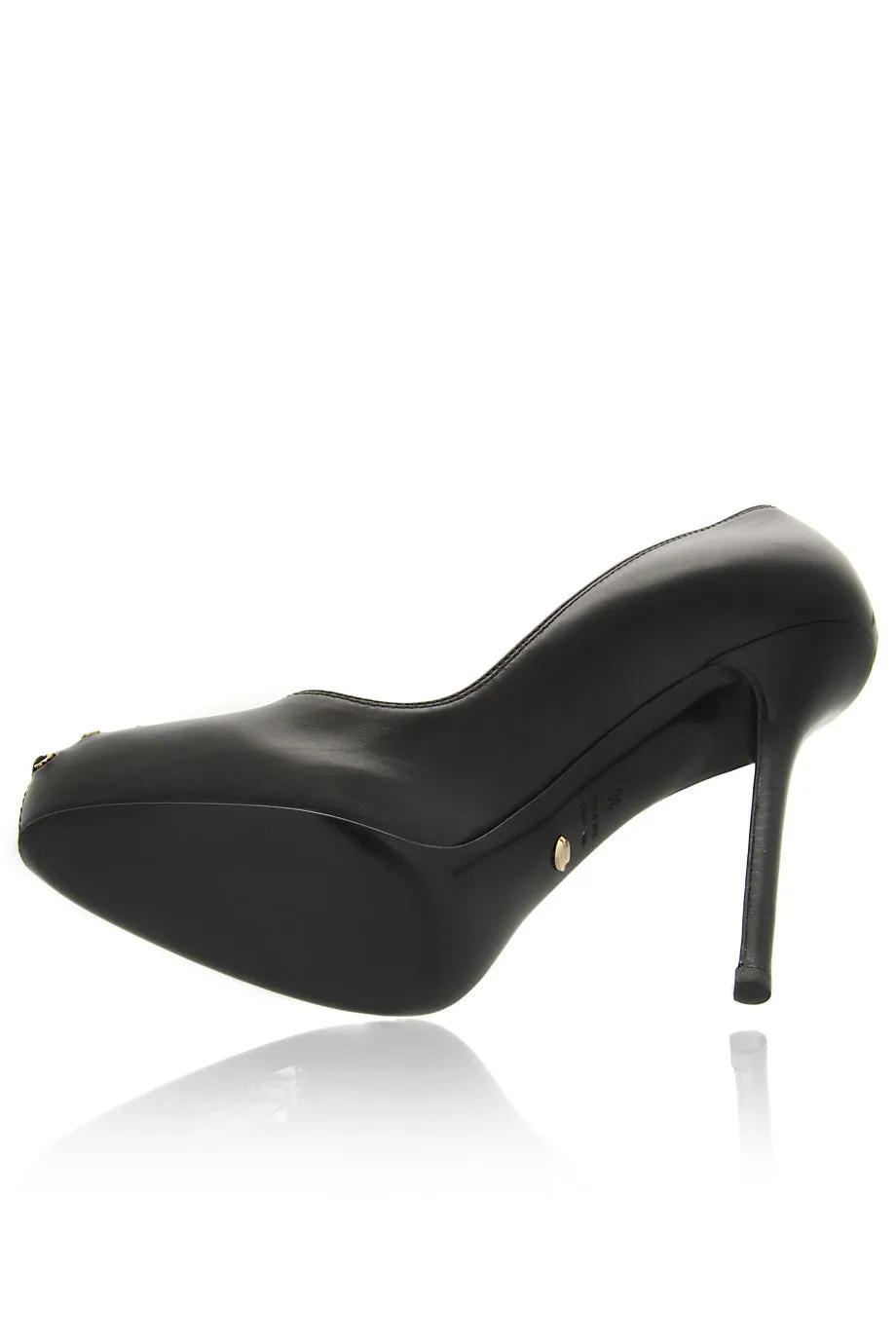 SUSY Black Corset Pumps