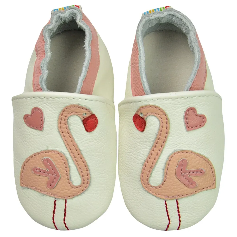 Unisex Soft Cow Leather Moccasins Cool Shoes For Kids